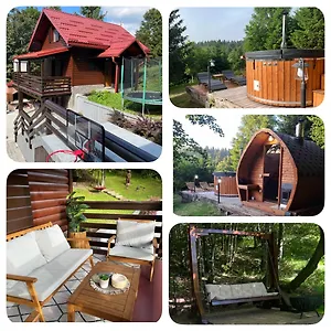 Vikendica Kuca Za Odmor Cozy Bear Cabin, Sauna,jacuzzi,bazen, Brestova Draga